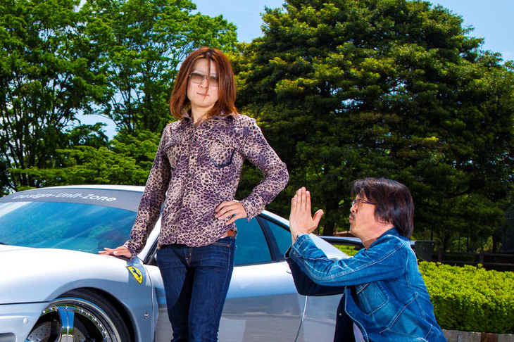 フェラーリオーナーの渡辺祐太郎氏。