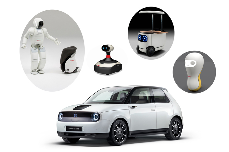「ホンダe」のデザインは、“ホンダのクルマ”というより、“ホンダのロボット”の系統にあると思うのは私だけ？
