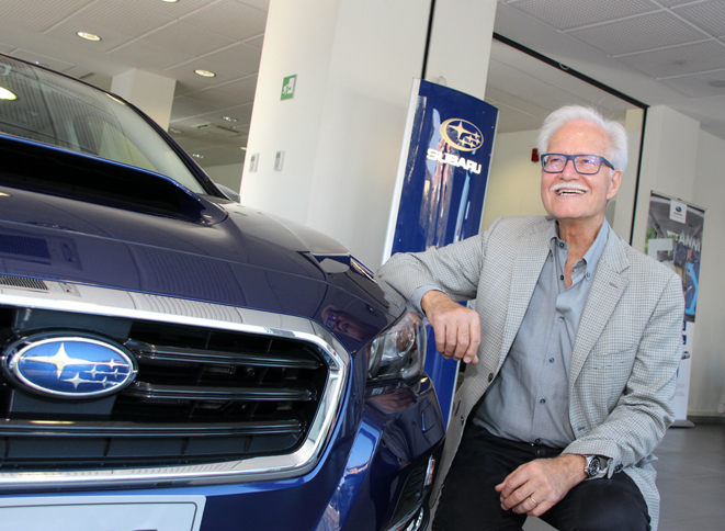 今回話をうかがった、エンツォ・ムニャイーニ氏。1952年生まれの65歳。