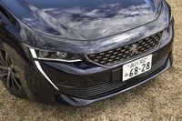 フロントまわりは、ライオンの牙をイメージしたというLEDデイライトが目を引く。