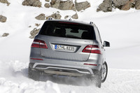 メルセデス・ベンツML350（4WD/7AT）【海外試乗記】の画像