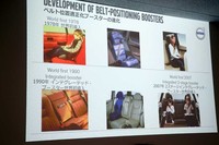 ボルボのチャイルドブースターの進化。