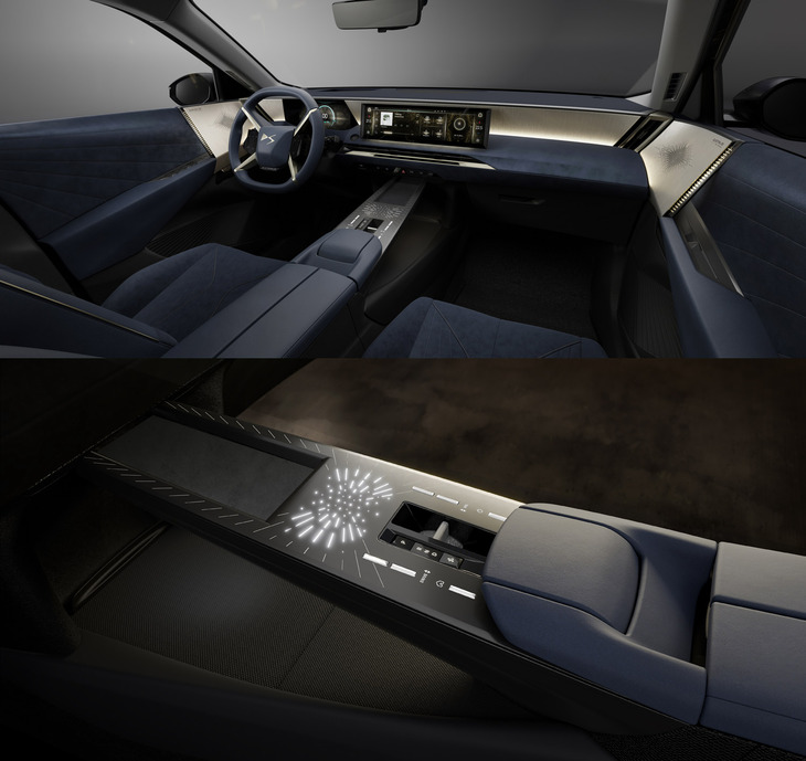 インテリアの意匠は相変わらずの前衛っぷり。このあたりの美点は、次世代のモデルにも受け継がれているようだ。