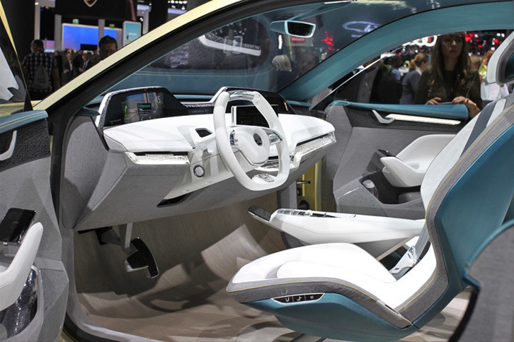 シュコダ・ビジョンe（インテリア）