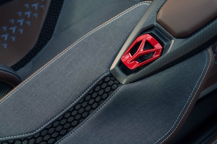 ランボルギーニ・ランザドール（始動スイッチ）