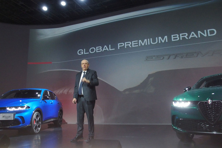 アルファ・ロメオのCEOジャン＝フィリップ・インパラ―ト氏。