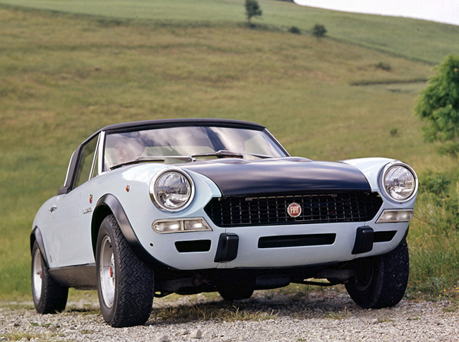 
	「アバルト124スパイダー」の祖となる「フィアット124アバルト ラリー」。あわせて展示が予定されている。
	