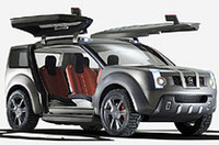 日産のSUVコンセプトはガルウィング付き【ジュネーブショー05】