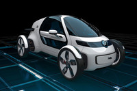 フォルクスワーゲン、1人乗りEV「NILS」を出展【フランクフルトショー2011】