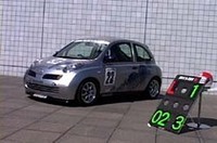 【Movie】新型マーチのレース仕様車