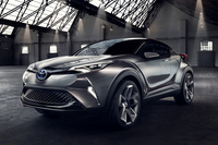 トヨタのクロスオーバー車、C-HRコンセプト上陸【東京モーターショー2015】の画像