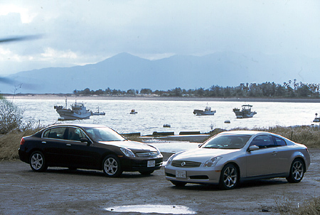 日産スカイラインクーペ350gtプレミアム 5at 試乗記 パートナーとともに Webcg