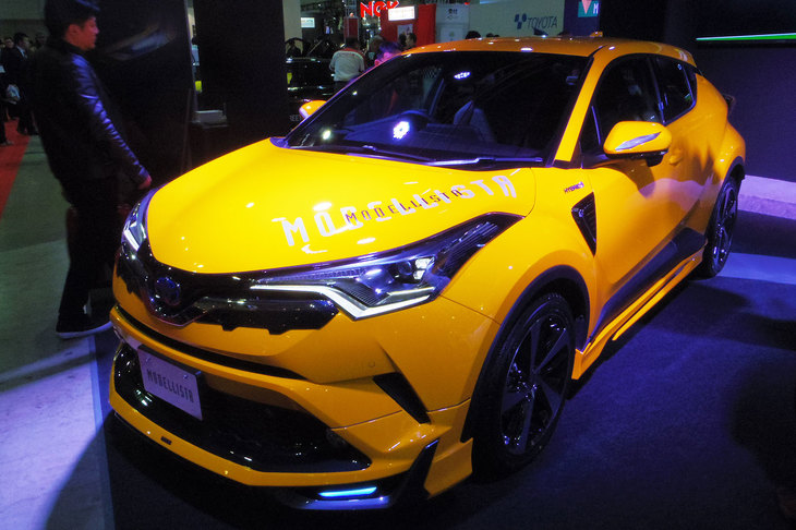 トヨタの純正カスタマイズブランドである、モデリスタのドレスアップカー「ブーストインパルススタイル」。