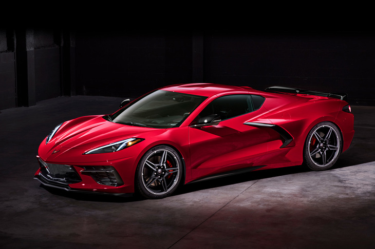 2019年に発表された8代目「シボレー・コルベット」。駆動レイアウトをFRからMRに変更するなど、従来型からの劇的な変化が注目を集めた。