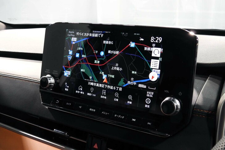 三菱アウトランダーPHEV ACTIVE FIELD（インストゥルメントパネルまわり）