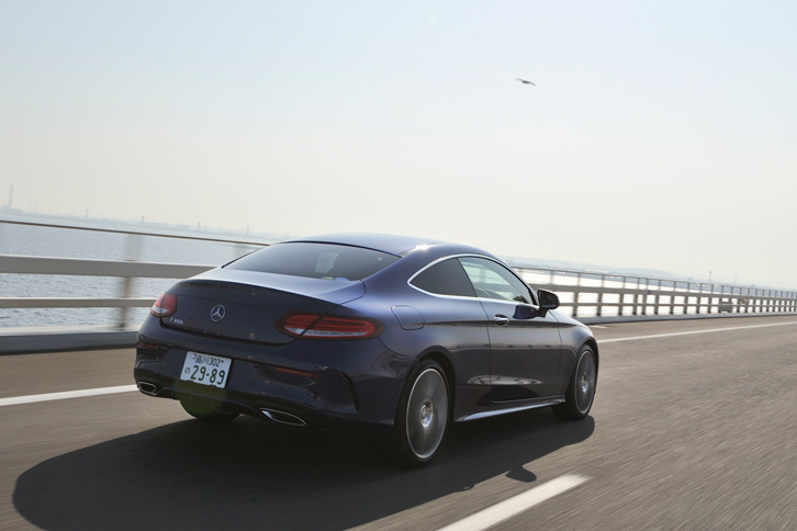 前走車追従機能付きクルーズコントロール「ディストロニック・プラス」には、自動操舵（そうだ）技術を応用した車線維持支援機能が備わっている。