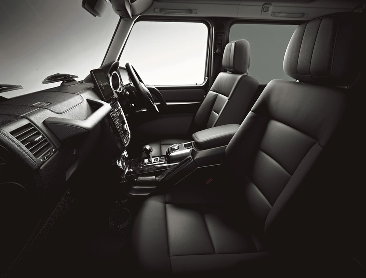 「G350d Heritage Edition」のインテリア。