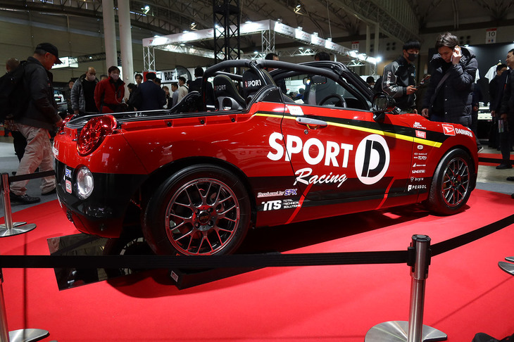 ダイハツK-OPENランニングプロト2