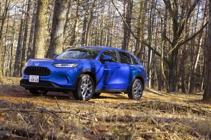 都市型SUV風のスタイリングながら最低地上高は19cmを確保している。