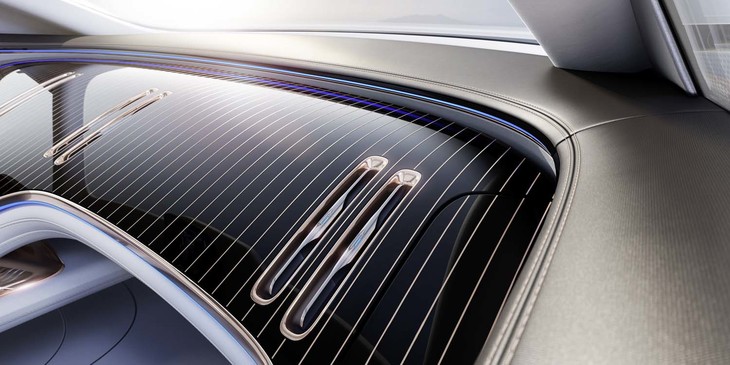 メルセデス・ベンツ・ヴィジョンEQS（インテリア）