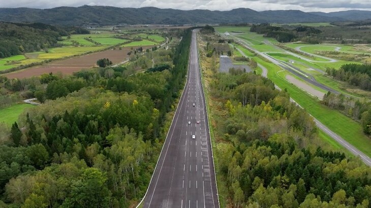 士別試験場のテストコース