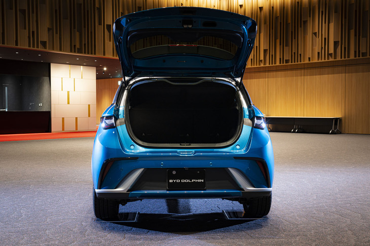 BYDドルフィン ロングレンジ（ラゲッジスペース）
