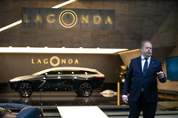 アストンマーティンのアンディ・パーマーCEO。