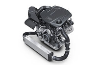 3.0 TDIエンジンはトルクコンバーター式8段「ティプトロニック」との組み合わせ。