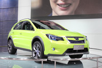 新型「インプレッサ」をSUVに仕立てた、スバルの「XVコンセプト」。市販化されるのは確実。