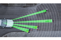 「ヒューマン・セーフティ」は、デジタルカメラとミリ波レーダー、および赤外線レーザーを用いて対象を検知する。