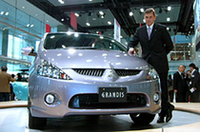 【Movie】三菱「グランディス」の発表会場から（その1）の画像