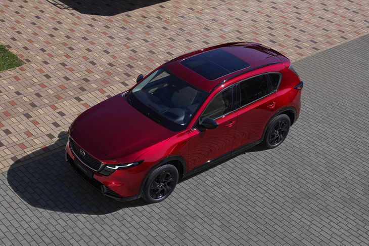 足まわりはフロントがストラットでリアがマルチリンク。「マツダ3」「CX-30」「MX-30」、さらに北米で売られる「CX-50」などのスモール商品群はすべてリアにトーションビームを使っている。