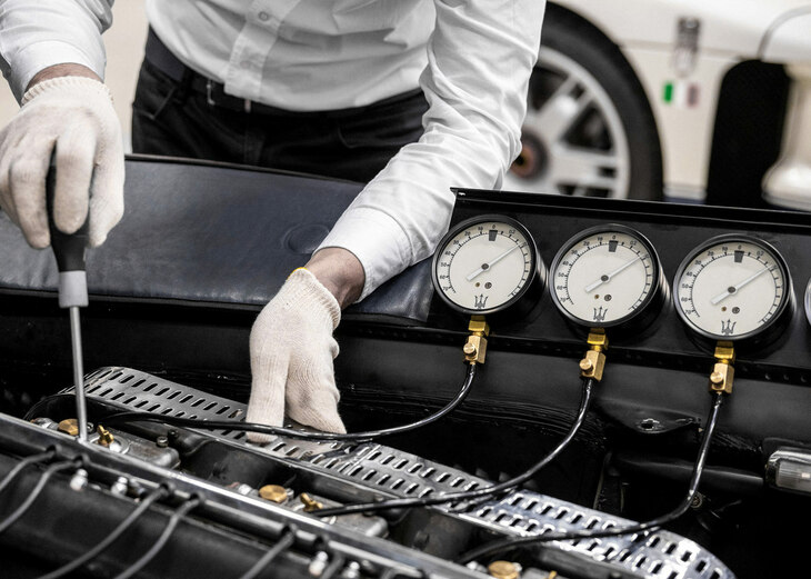 同じくメーカーによる修復作業のイメージ図。