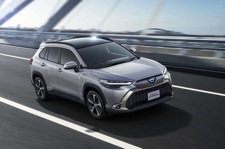 ボディーカラーが「セメントグレーメタリック」のモデル。写真のグレードはハイブリッド車の「Z」。