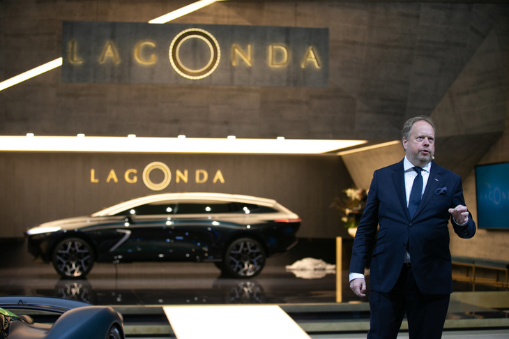 アストンマーティンのアンディ・パーマーCEO。