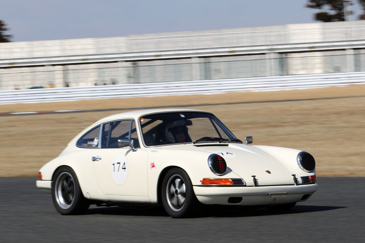 TBCCの常連参加車両では唯一のドイツ車となる「ポルシェ911」。クリスタルカップ決勝に出走したがリタイアした。