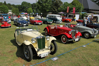 クラシックカーイベント「第8回サクラ・オートヒストリーフォーラム」の会場から