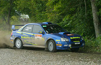 アジア・パシフィックラリー選手権第3戦「ラリー北海道2003」（2日目）