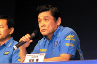 【写真下】「ここ数年の成績不振にも関わらず、ドライバーとチームのやる気がまったく衰えないのは、本当に救いです」と、桂田勝STI社長。