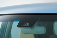 「スマートアシストII」のカメラ。