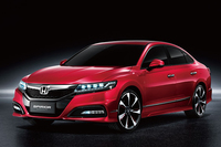 新型「ホンダ・スピリア」のコンセプトモデル。
    