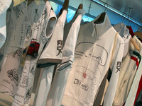 スウェットもいろいろ用意されている。