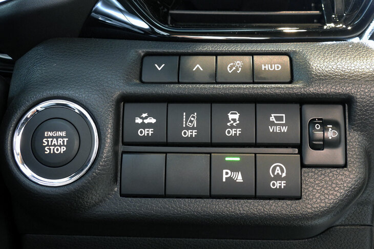 スズキ・フロンクス（スイッチパネル）