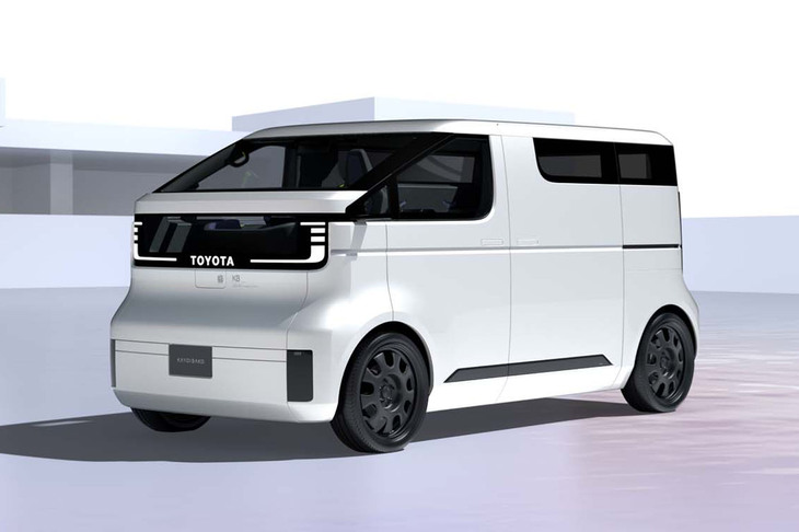 トヨタのコンセプトモデル「KAYOIBAKO」。