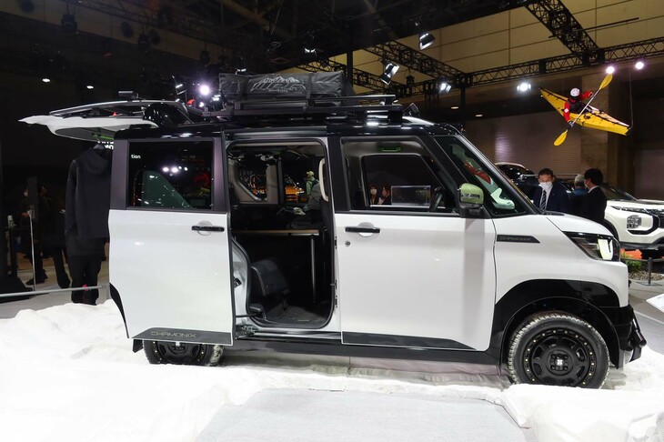 三菱デリカミニCHAMONIX SNOW GEAR