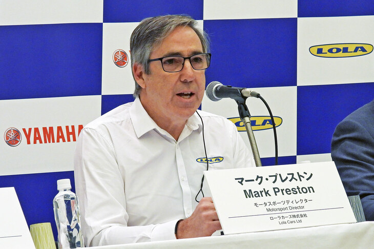 「電気と水素、バイオ燃料」が3本柱と語ったローラのマーク・プレストン氏。ローラにとって、フォーミュラEへの挑戦はモータースポーツへの久々の復帰となる。
