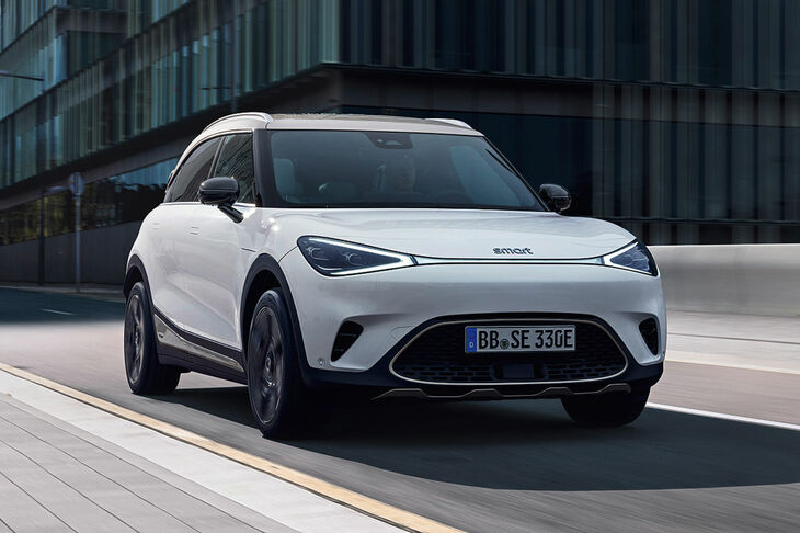 スマート#1／市場投入時期：2022年末／スマートは「#1」で、初のSUVを市場投入する。航続距離は440kmとなっている。充電電力は最大150kWだ。