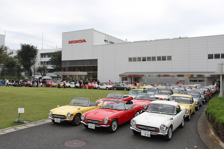 狭山工場は1964年にホンダ初となる四輪車専門の量産工場として誕生。同時にそれまで浜松工場などで作られていた「S600」の生産を移管し、「S800」は全数がここで生まれたという。