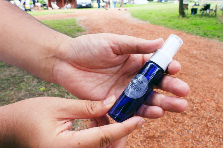 完成したのがこちら。アロマは6種類のなかから好みのものをブレンドできたのだが、webCG堀田は柑橘系のものばかり選んでいた。いくらミカン風味にしても、飲めませんから。