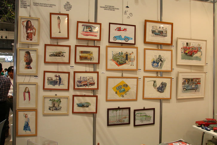 溝呂木 陽 sportscar graphicのブース